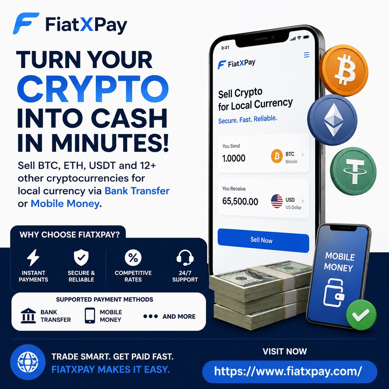 San Francisco, Business Partners, How To Sell Bitcoin For Cash: A Step-by-Step Guide