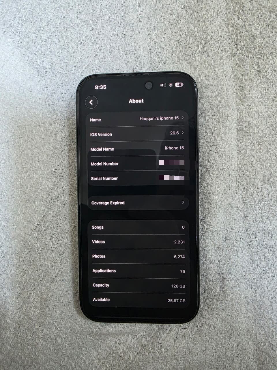 Jeddah, Mobile Phones, SAR 2200,  IPhone 15 128GB &ndash; Excellent Condition For Sale