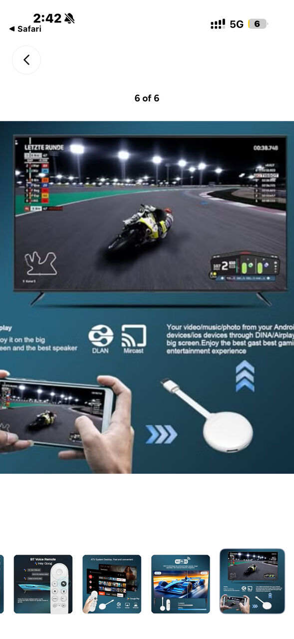 Thuqbah, Appliances, SAR 250,  Google Chromecast With Voice Remote