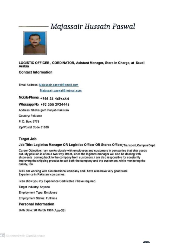 Riyadh, Job Seekers, Wherehouse In Charge