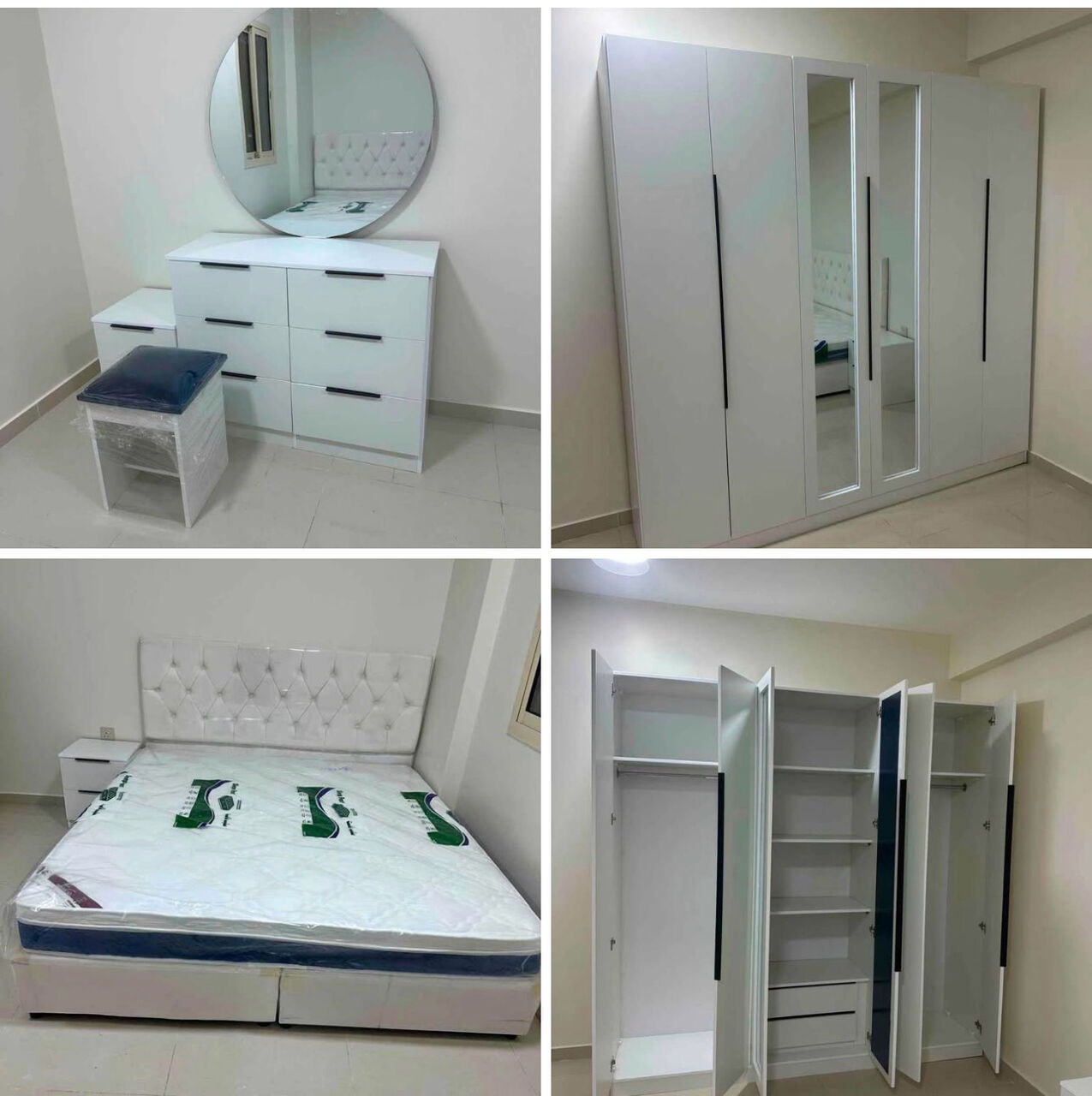 Jeddah, Furniture, SAR 2100,  Complete Bedroom Set Available Luxury Finishing