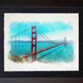 Premium Golden Gate Bridge Wall Art