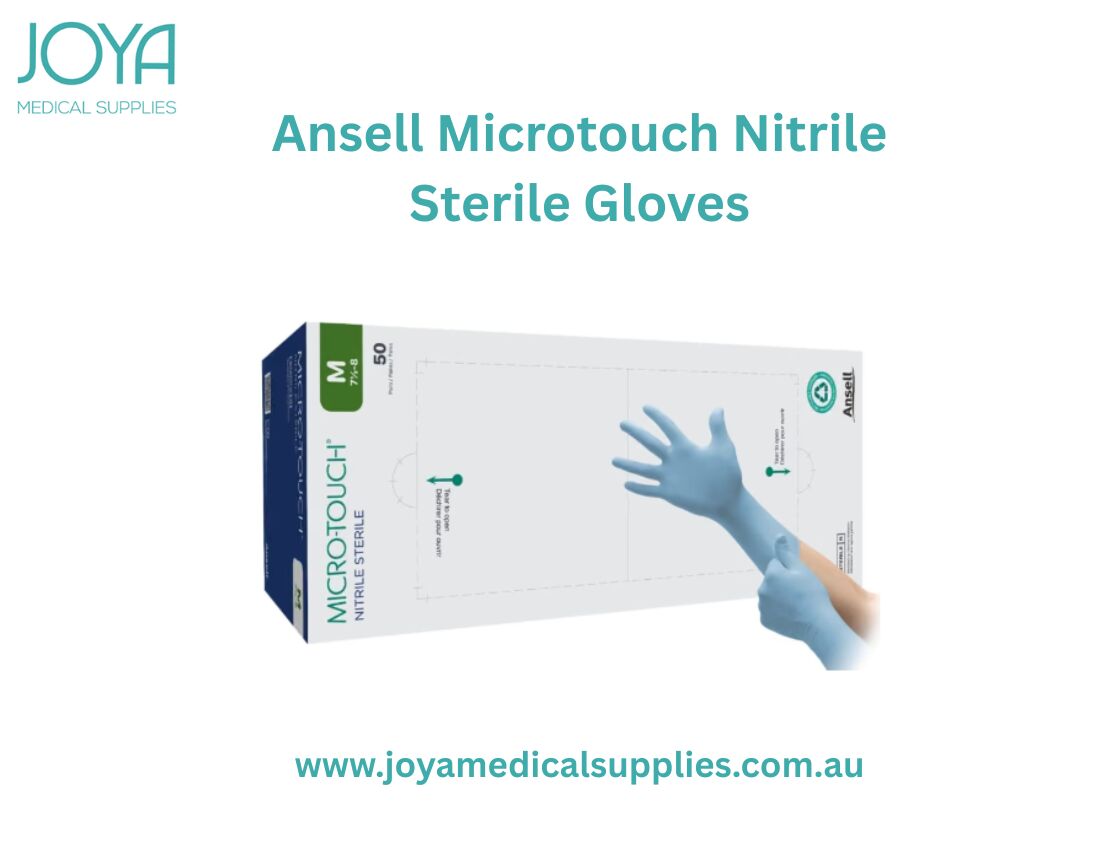 Sydney, Health & Beauty Items, AUD 1,  Shop Ansell MICRO-TOUCH  Nitrile Sterile Gloves In Australia - Joya Medical Supplies