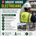 🚨 URGENT HIRING – ELECTRICIANS