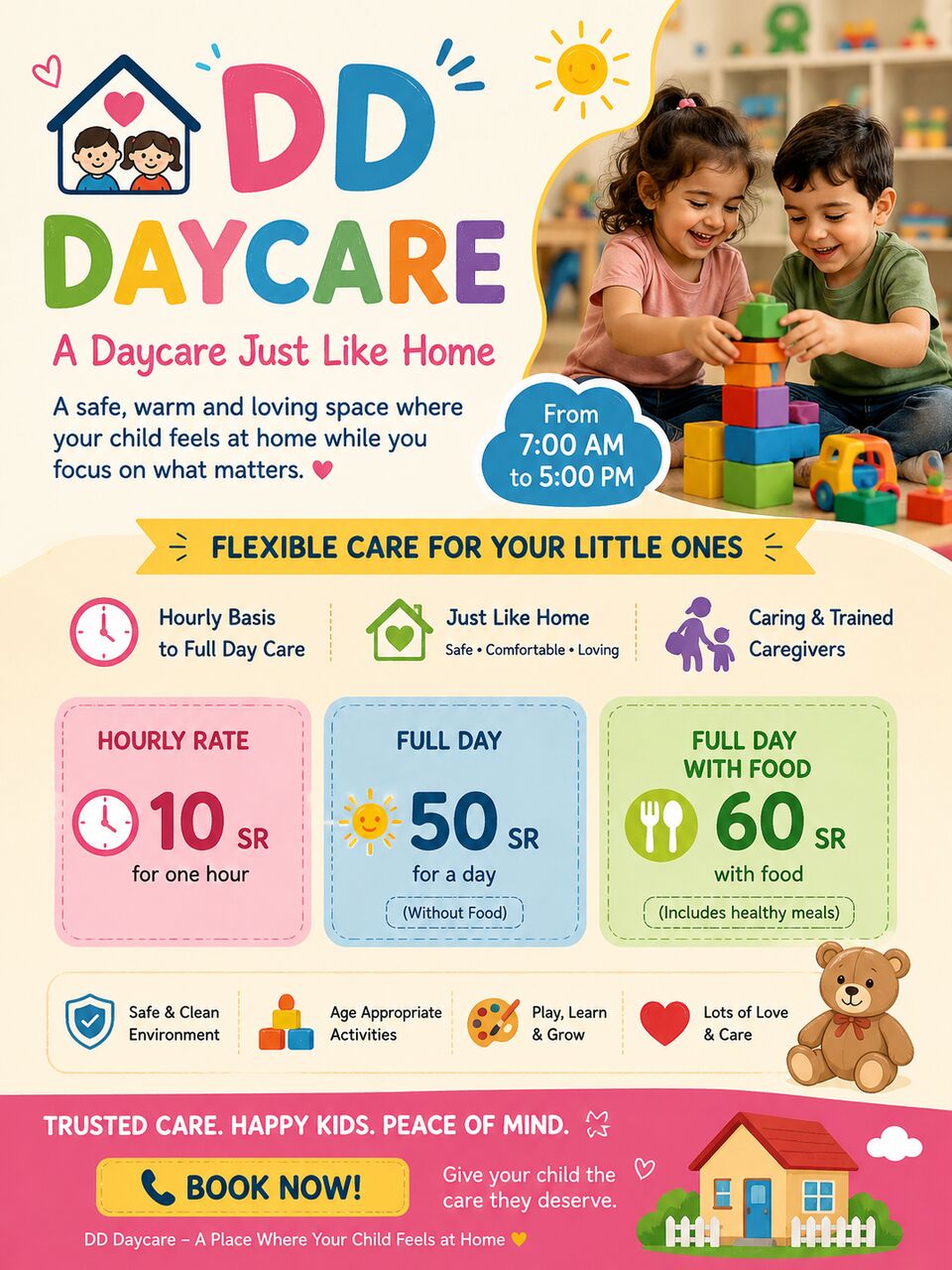 Al Adama, Daycare, DD Daycare