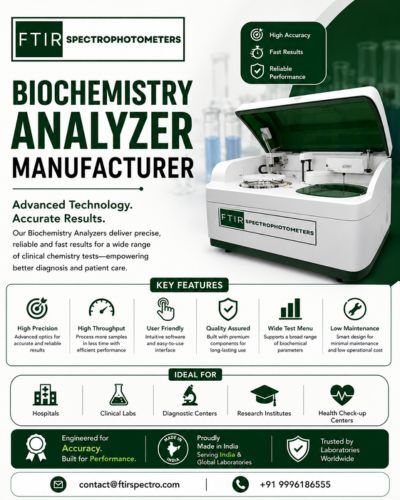 Mumbai, Electronics, INR 1,  Biochemistry Analyzer Manufacturer