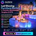 CAD 300, Led Glowing Furniture Rentals In Toronto, Mississauga, Vaughan & GTA