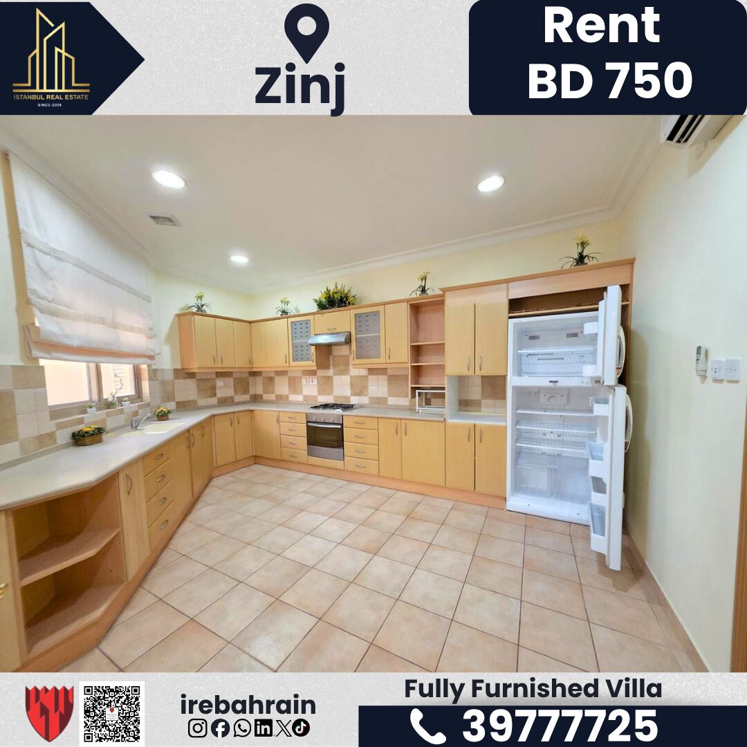 Zinj, Villas, BHD 750,  Furnished,  Fully Furnished Villa For Rent &ndash; Zinj | BD 750/-