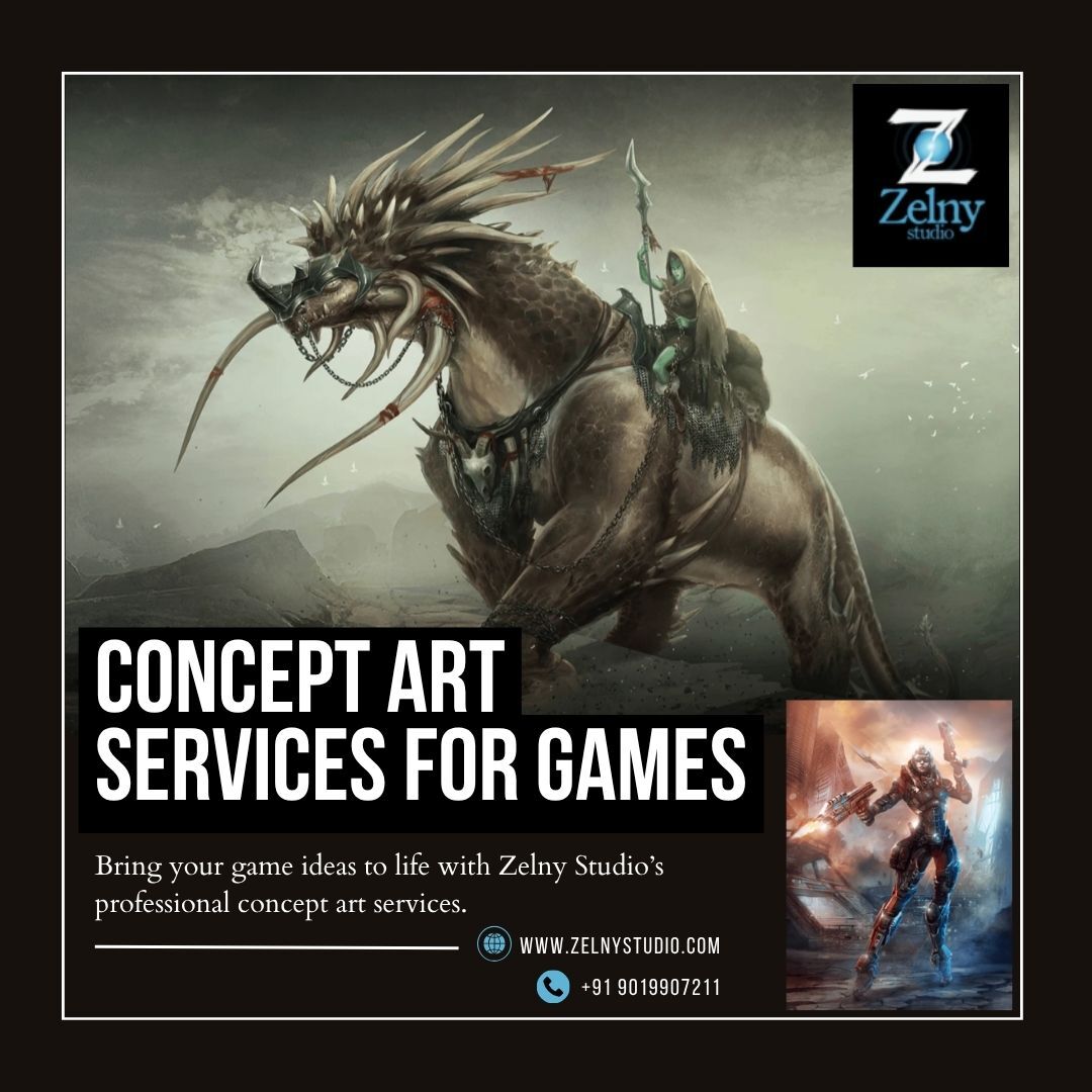 Bangalore, Creative, Concept Art Services For Games | 3D Game Art Studio