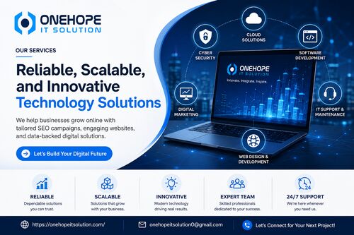 Indore, Business, OneHope IT Solution: Reliable, Scalable, And Innovative Technology Solutions Indore