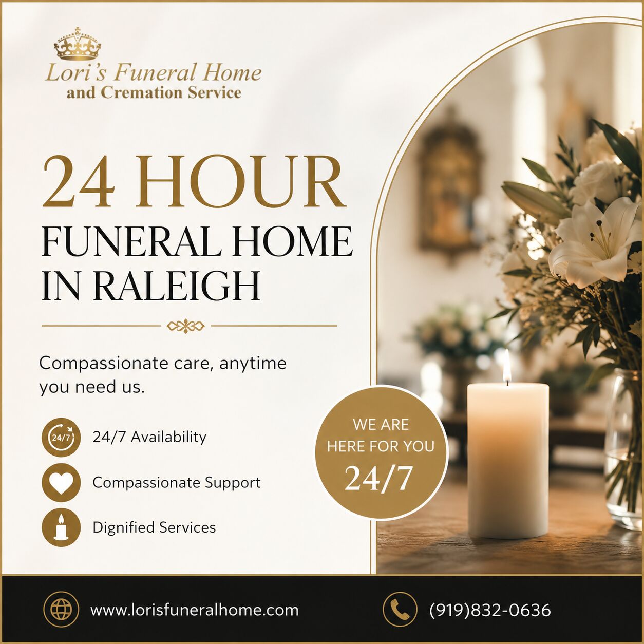 New York, Event Planning, 24-Hour Funeral Home Support For Families In Raleigh