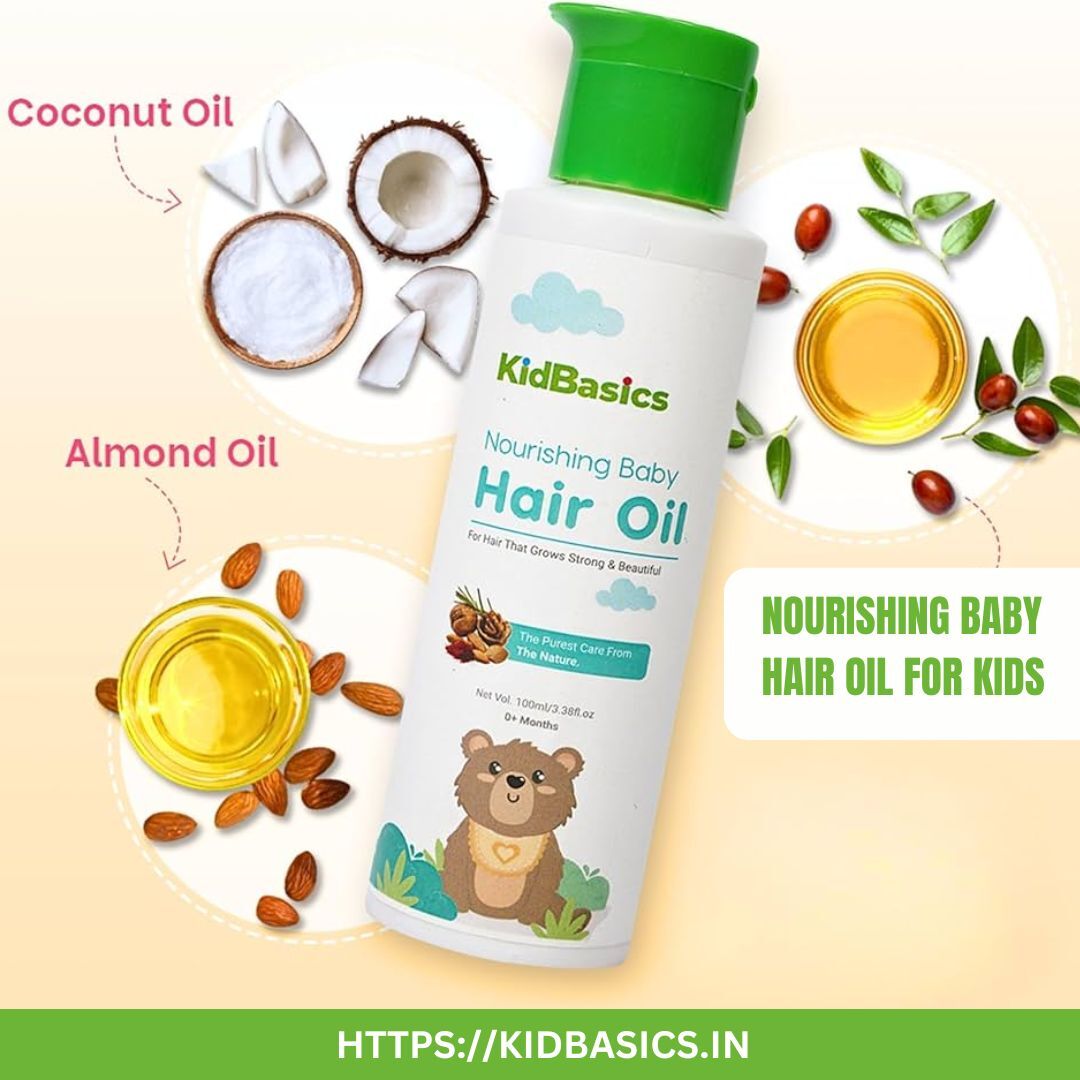 Panchkula, Health, Nourishing Hair Oil For Babies | KidBasics