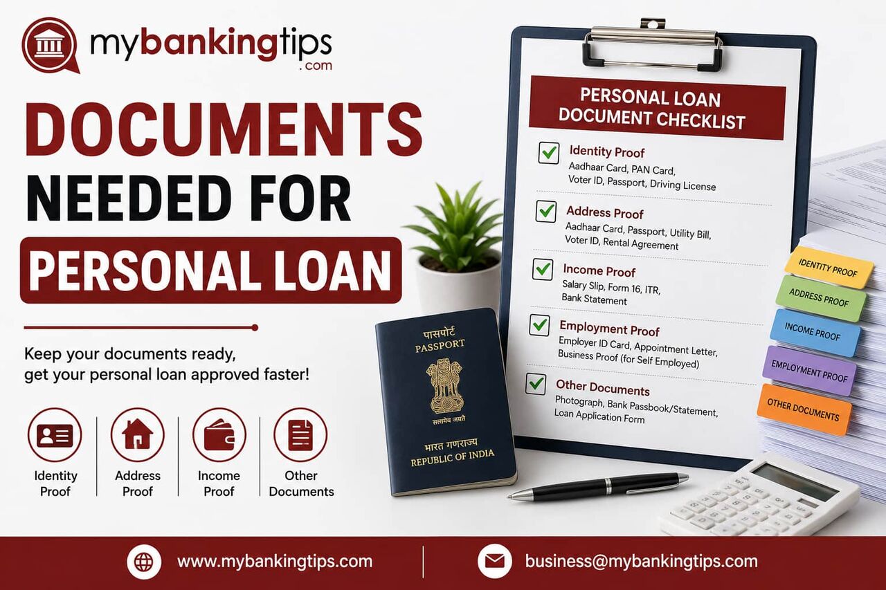 Jaipur, Financial, Complete List Of Documents Needed For Personal Loan