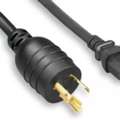 USD 18,  NEMA L6-20P USA 3-pin Plug To C13 SJT Power Cord 14 AWG