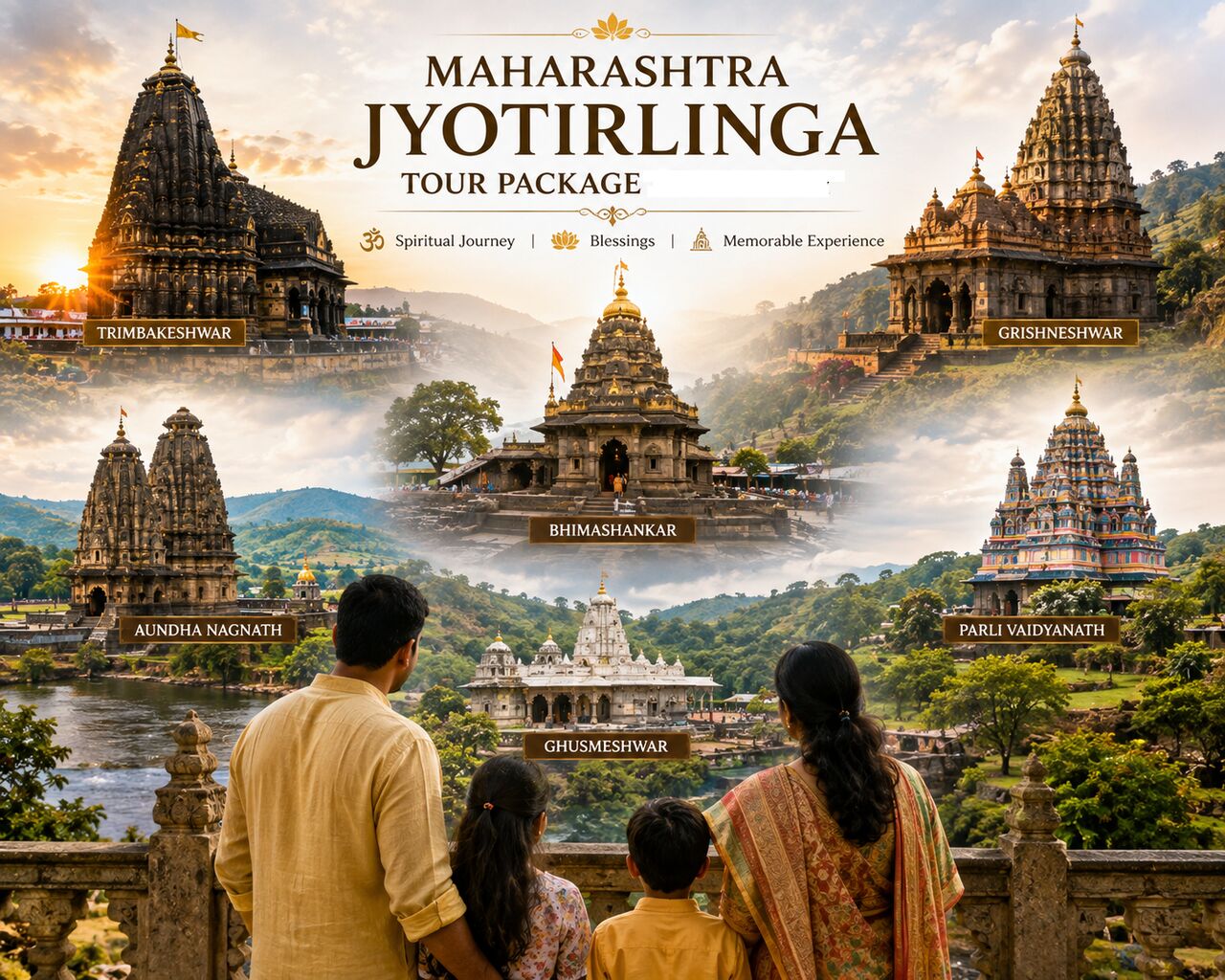 Mumbai, Travel, Shravan Maas Maharashtra Jyotirlinga Tour Package: Pre-Booked Darshan Slots