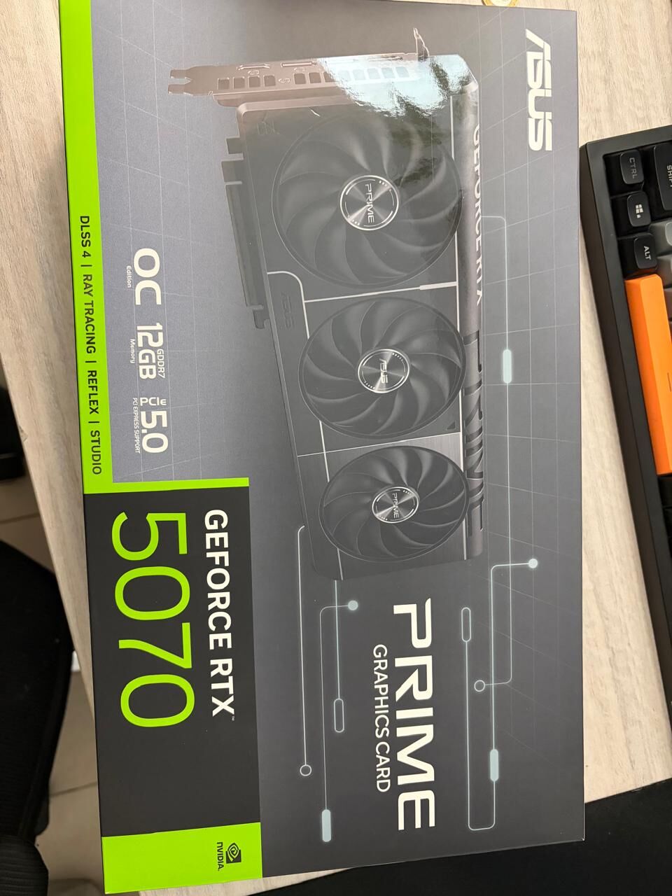 Riyadh, Computers, SAR 2900,  ASUS Prime Nvidia RTX 5070 OC Edition