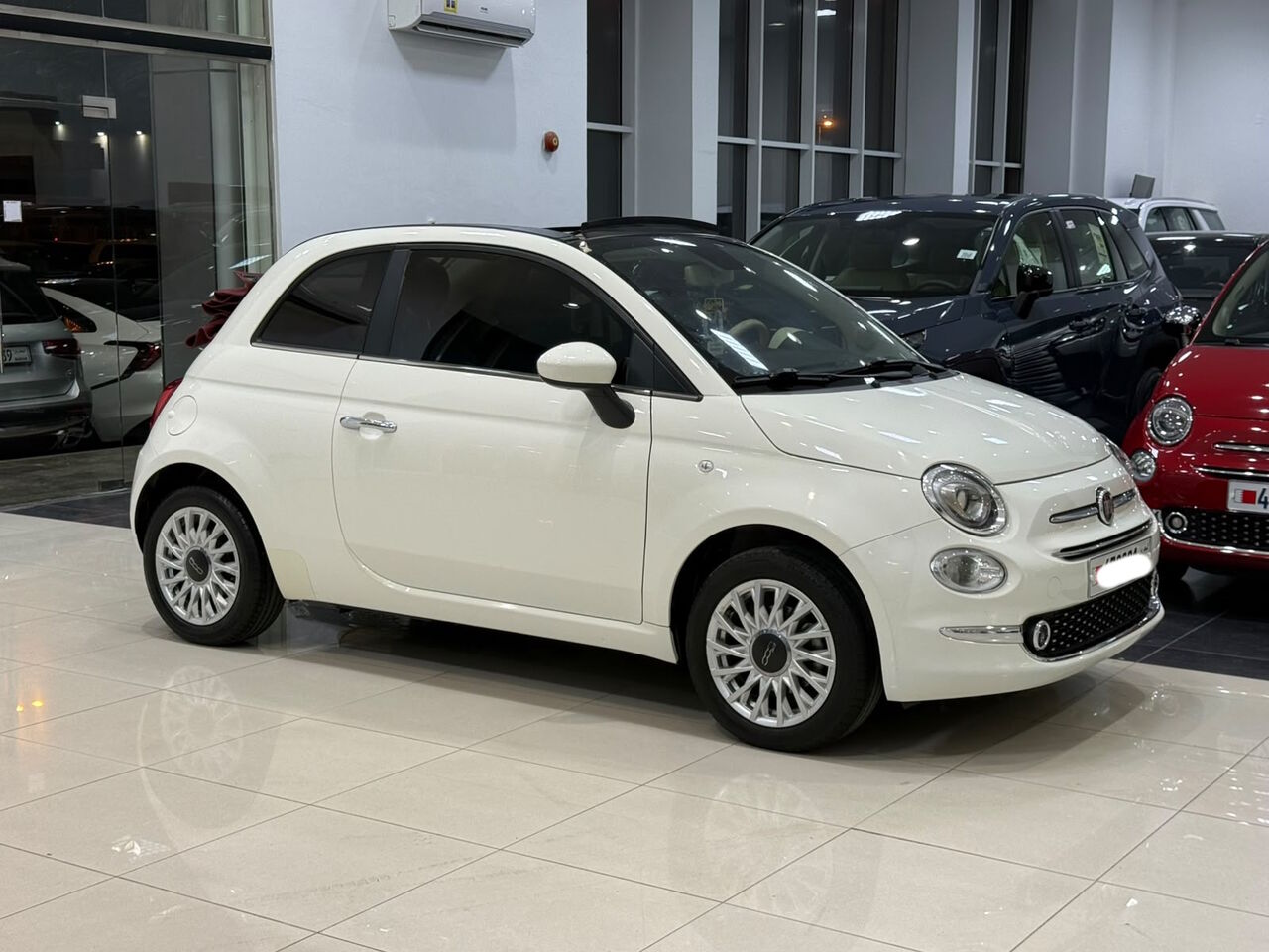 Manama, Vehicles, Cars & Trucks , BHD 5900,  Fiat 500,  2024,  Automatic,  11750 KM,   /  (White)