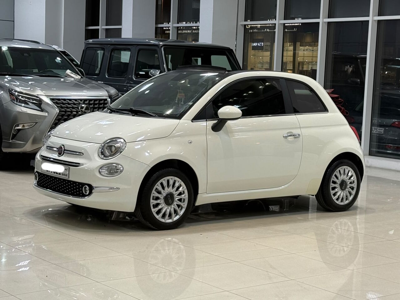 Manama, Vehicles, Cars & Trucks , BHD 5900,  Fiat 500,  2024,  Automatic,  11750 KM,   /  (White)