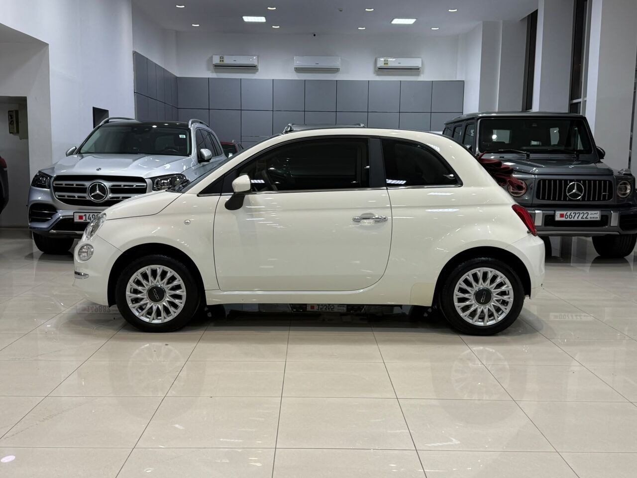 Manama, Vehicles, Cars & Trucks , BHD 5900,  Fiat 500,  2024,  Automatic,  11750 KM,   /  (White)