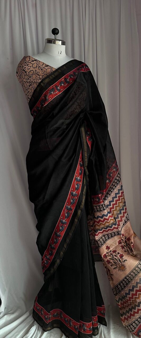 Madurai, Clothing & Accessories, Buy Hand Block Printed Sarees Online