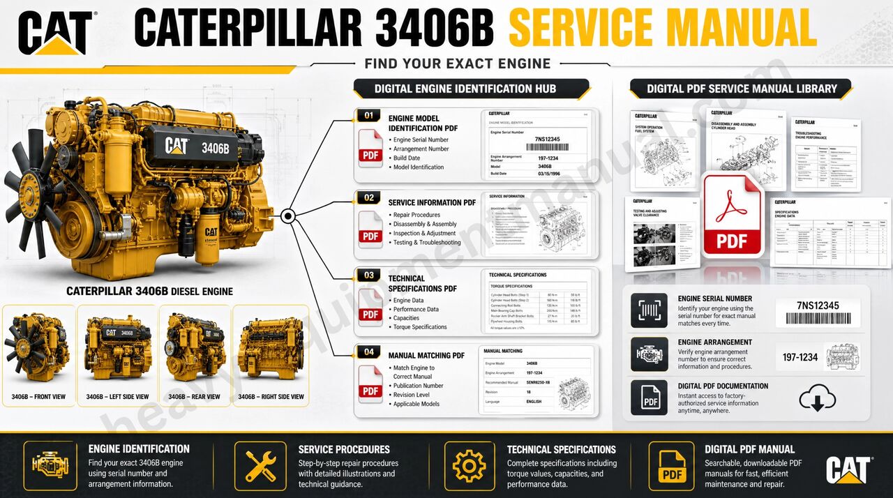 New York, Vehicles, Cars & Trucks , Caterpillar,  2026,  Automatic,  ,   Engine Fault Codes And Serial Number Manuals &ndash; Instant PDF Download