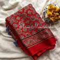 Buy Ajrakh Modal Silk Sarees Online