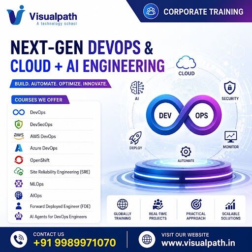Hyderabad, Lessons Offered, Corporate Training For DevOps, Cloud & AI Engineering Skills