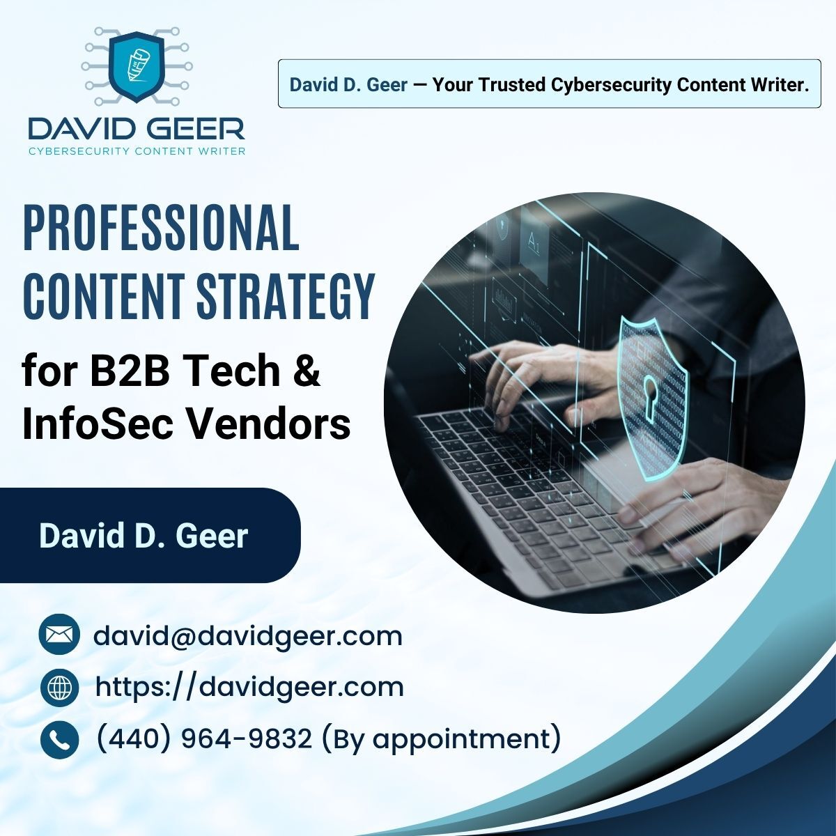 New York, Computer, Professional Content Strategy For B2B Tech & InfoSec Vendors