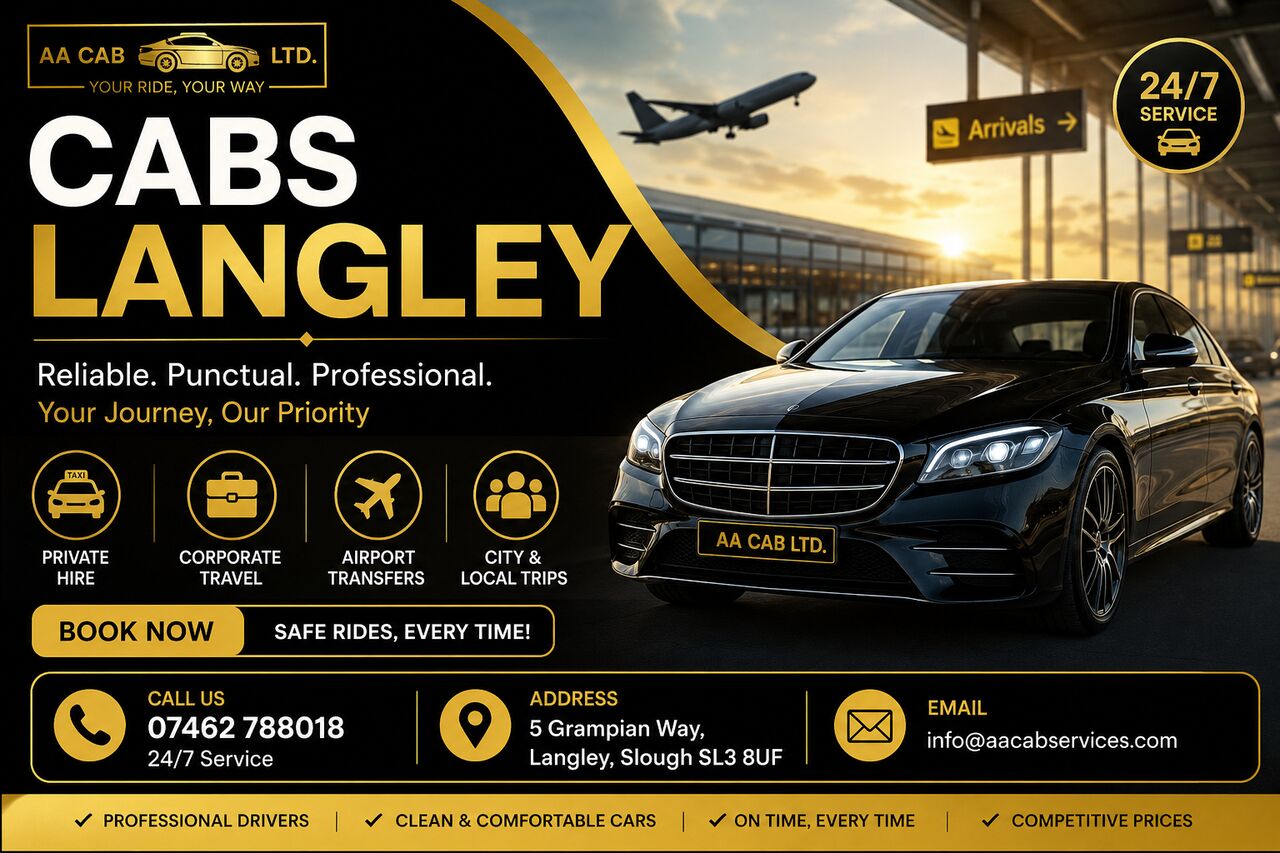 London, Passenger Transport, Cabs Langley &ndash; Reliable Taxi & Private Hire Service