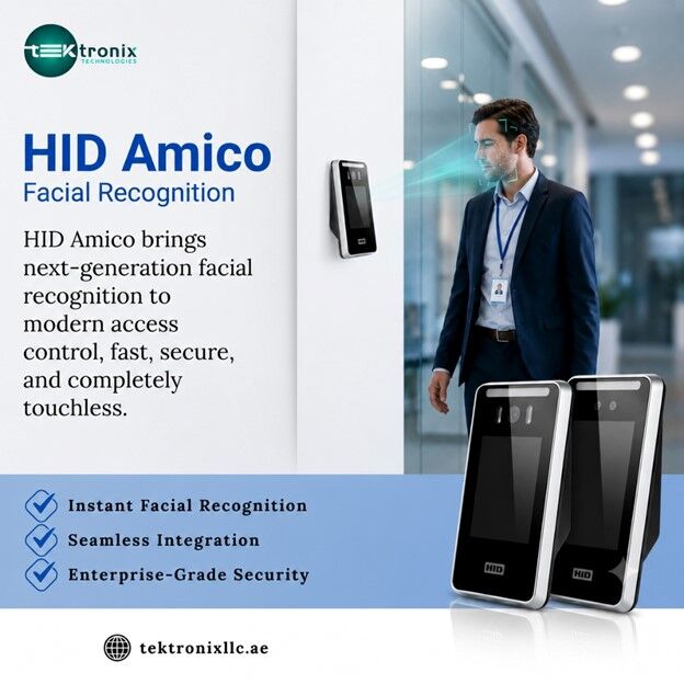 Dubai, Computer, HID Amico Facial Recognition: Enterprise-Grade Access Control For UAE Businesses