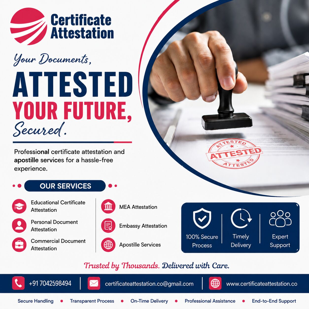 Mumbai, Legal, Trusted Certificate Attestation & Apostille Services In India