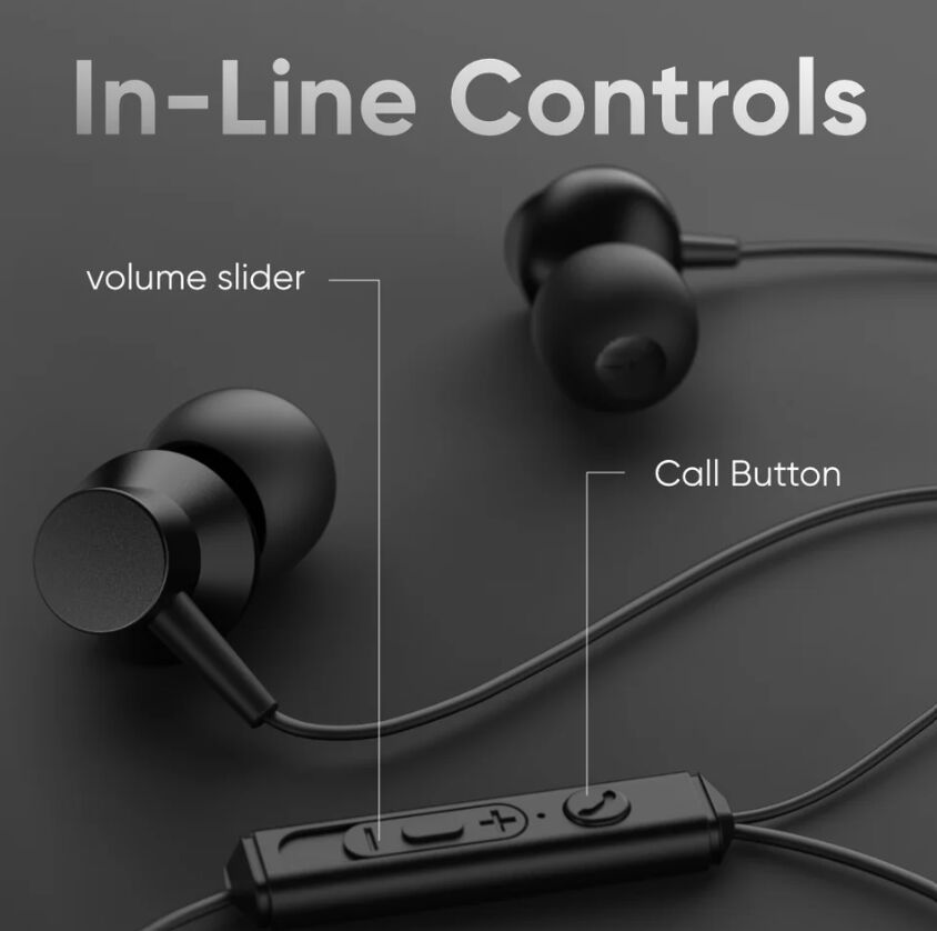Mumbai, Electronics, INR 449,  Elver Flow Type-C Wired Earphones With Mic &ndash; 10mm Drivers