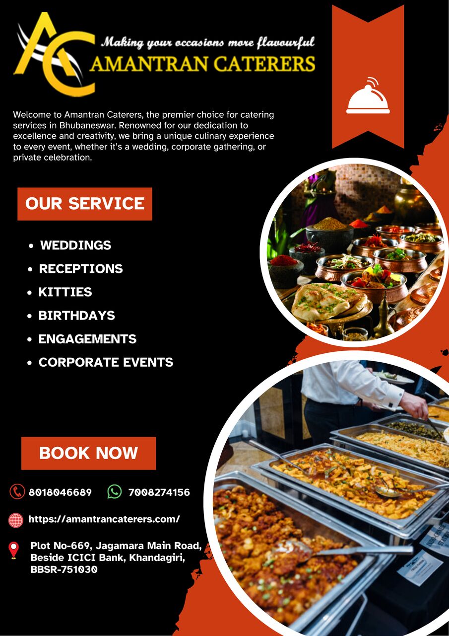 Bhubaneswar, Catering, Top Caterers In Bhubaneswar, Odisha For Grand Weddings | Amantran Caterers