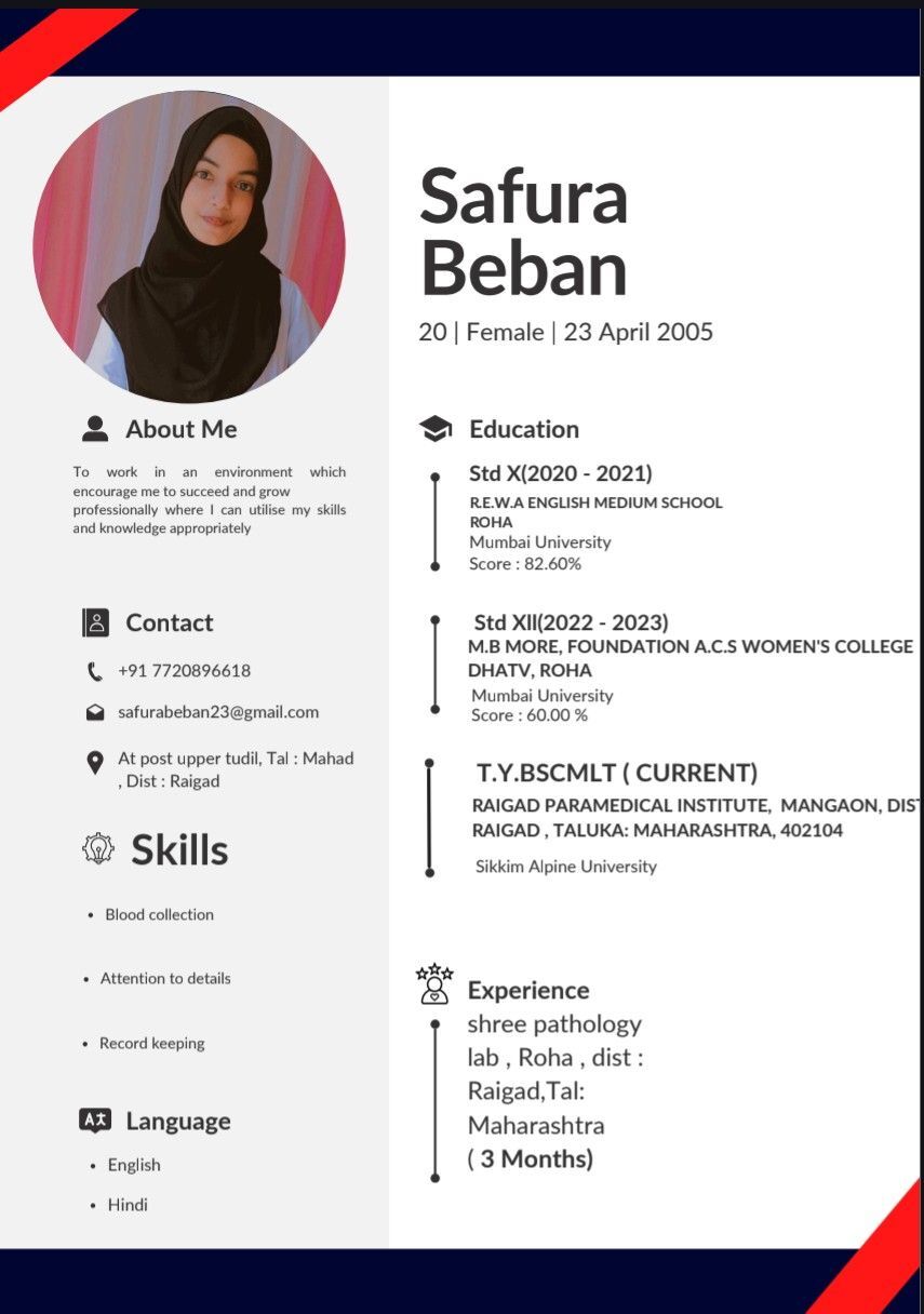 Riffa, Job Seekers, I Need A Job As Lab Technician Of Blood Collection Studied As BSCMLT.