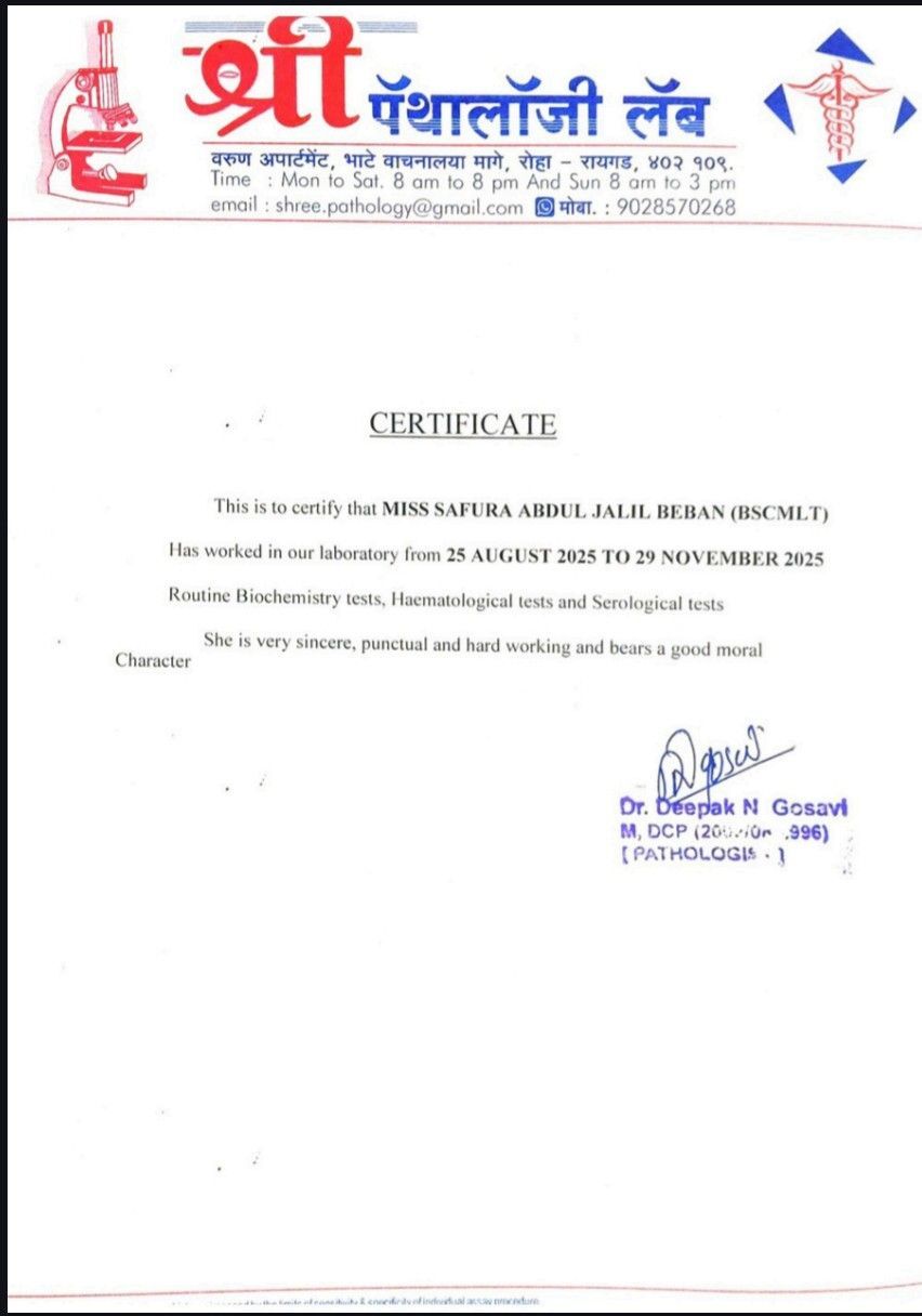 Riffa, Job Seekers, I Need A Job As Lab Technician Of Blood Collection Studied As BSCMLT.