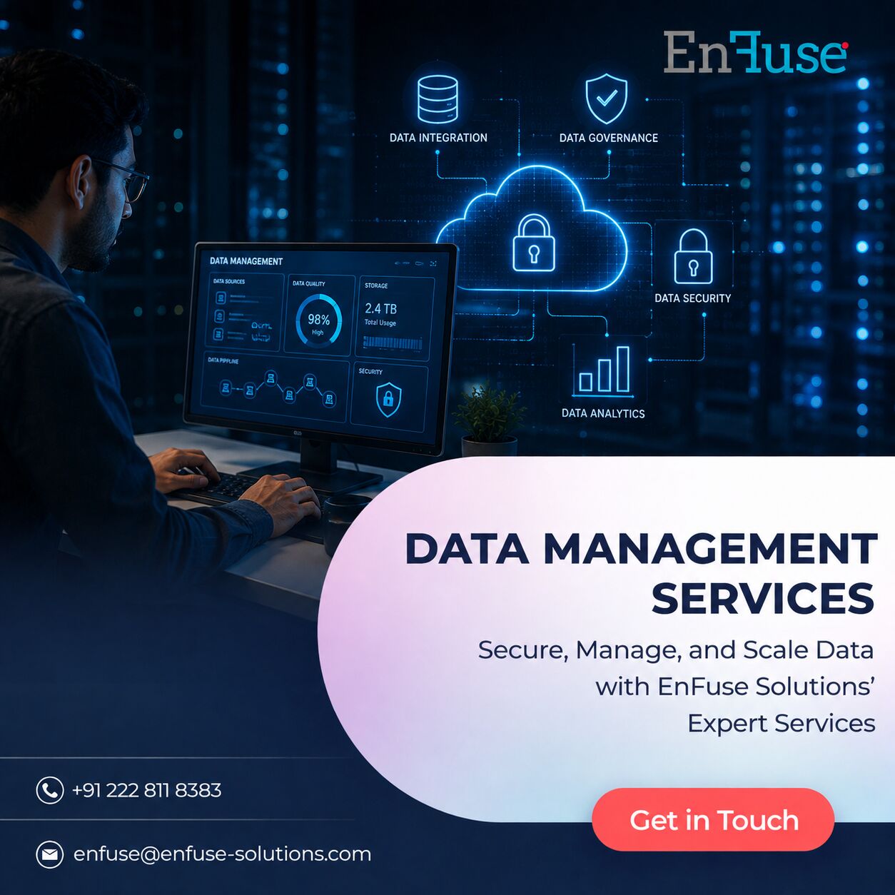 Mumbai, Business, Secure Expert Data Management Services From EnFuse Solutions