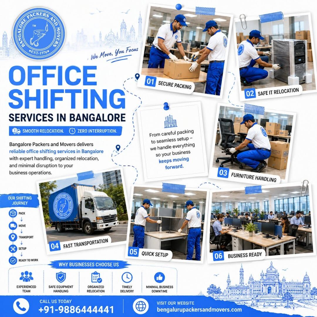 Bangalore, Relocation, Office Relocation Services Bangalore