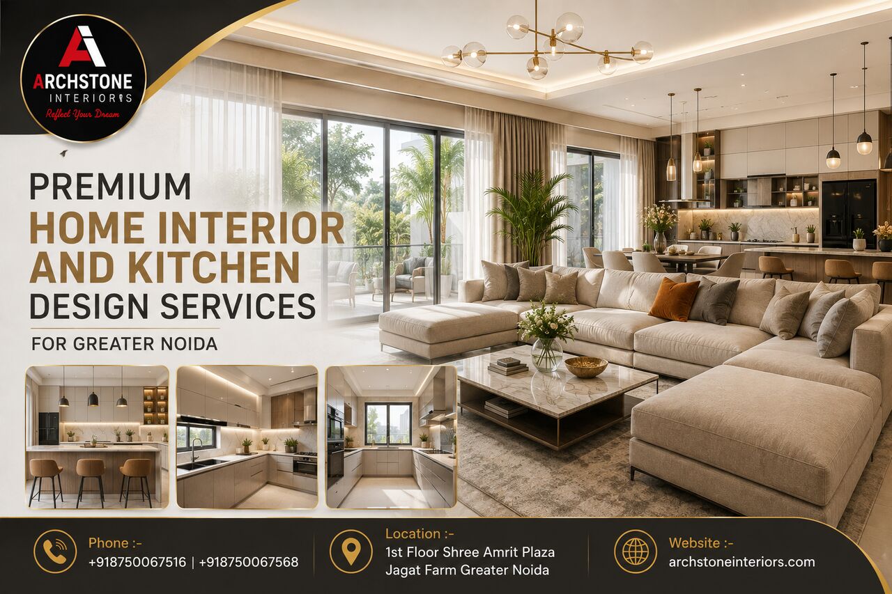 Greater Noida, Interior Design, Premium Home Interior And Kitchen Design Services For Greater Noida