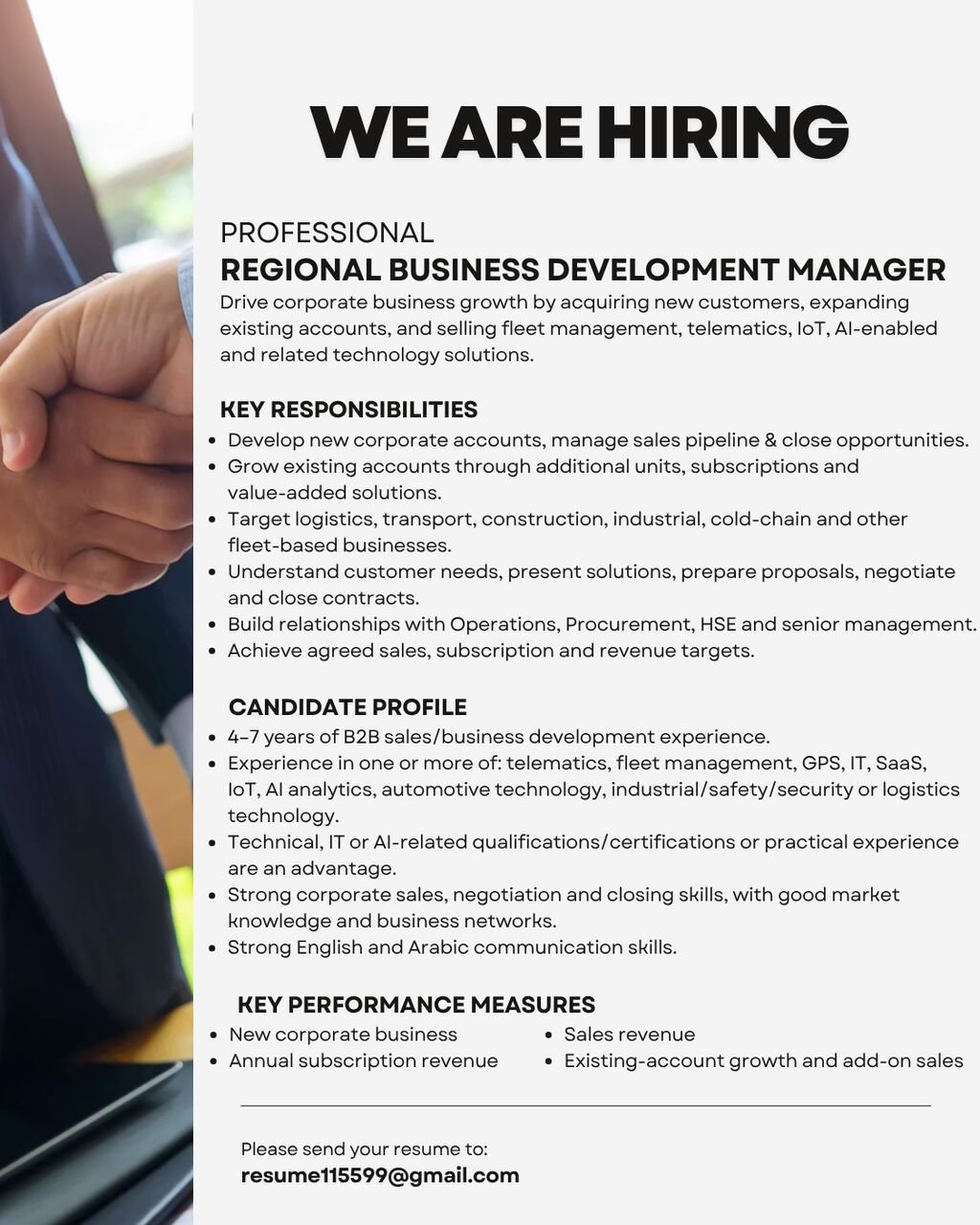 Riyadh, Jobs, Regional Business Development Manager