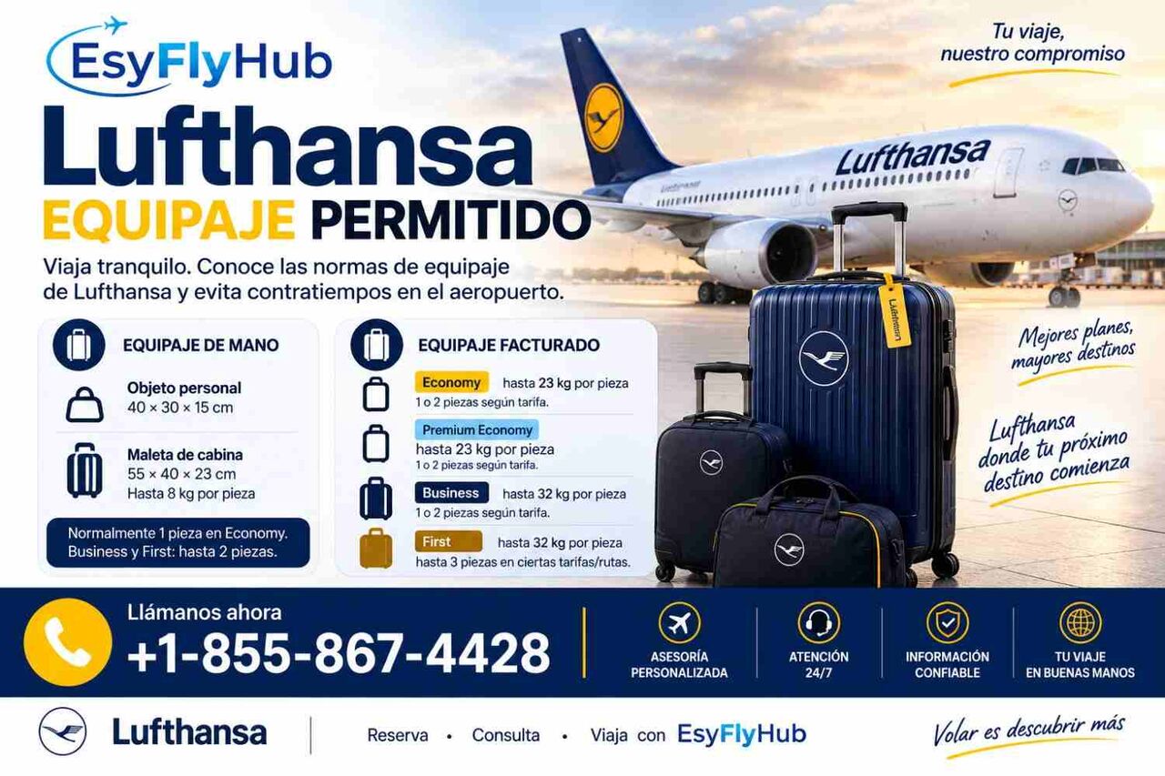 New York, Travel, ¿Qué Equipaje Puedes Llevar En Un Vuelo De Lufthansa?