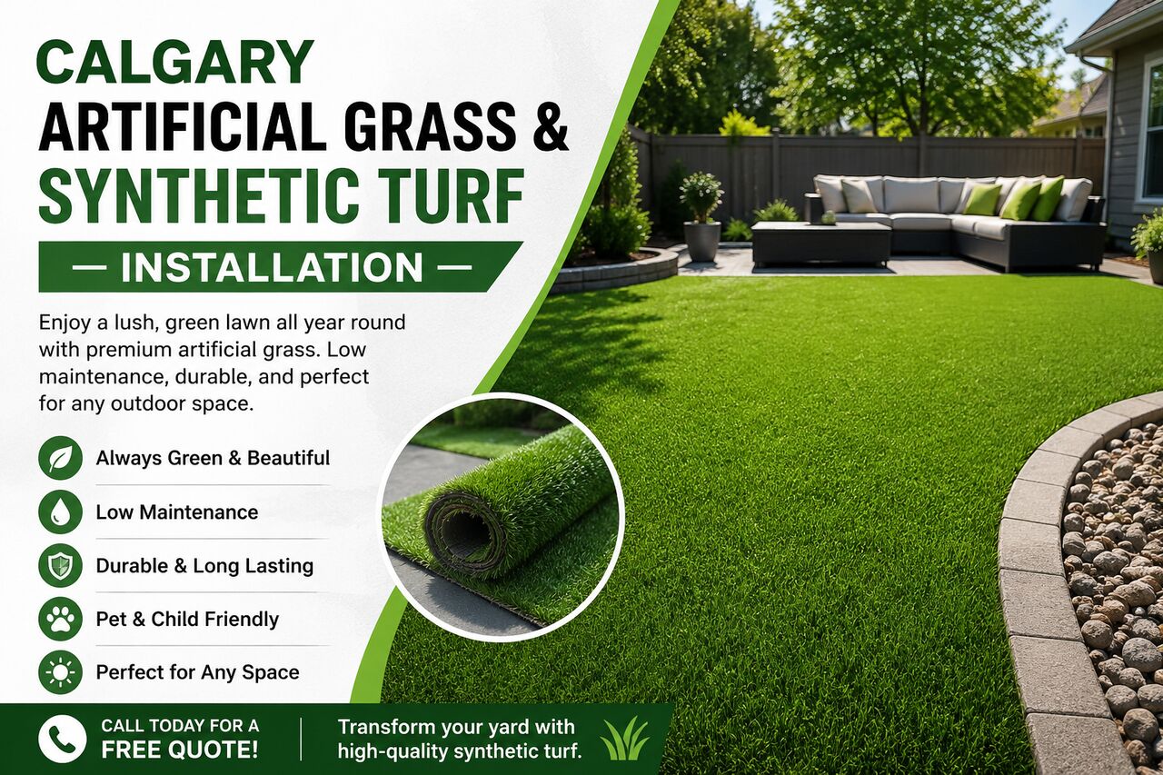 Calgary, Business, Calgary Artificial Grass & Synthetic Turf Installation