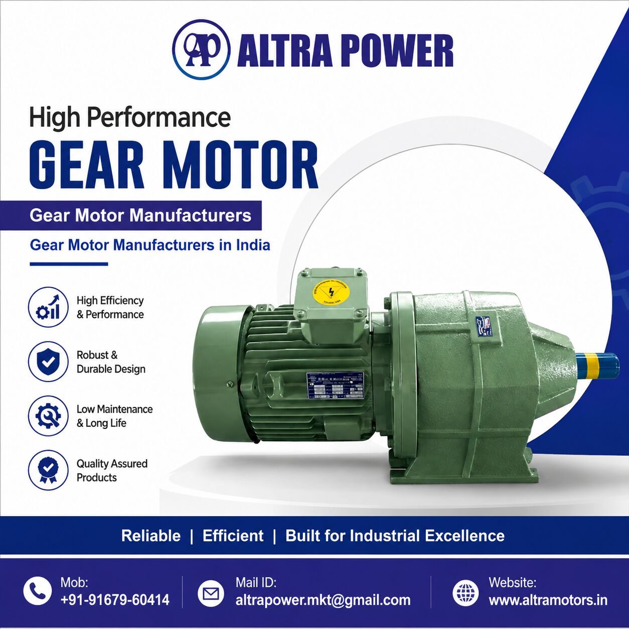 Mumbai, Business, Gear Motor Manufacturers In India | Altra Motors
