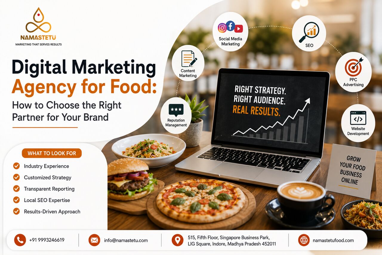 Indore, Marketing, Digital Marketing Agency For Food Businesses &ndash; Choose The Right Partner
