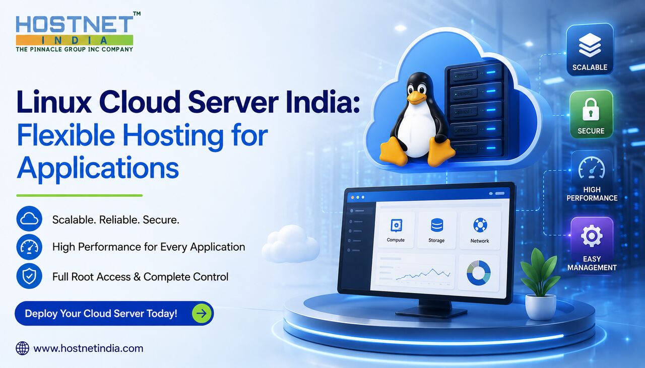Mumbai, Computer, Linux Cloud Server India: Flexible Hosting For Applications