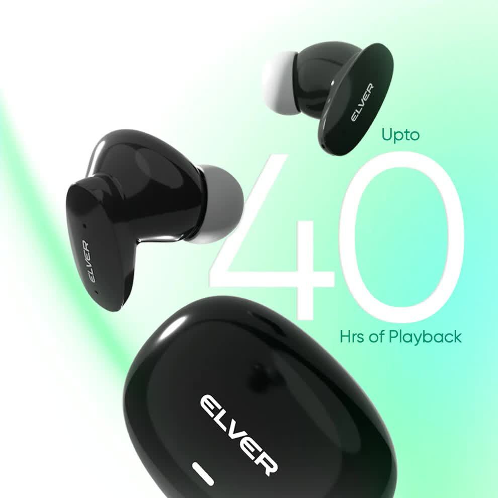 Mumbai, Electronics, INR 899,  Elver Buds Neo TWS Earbuds With ENC & 40Hrs Playback