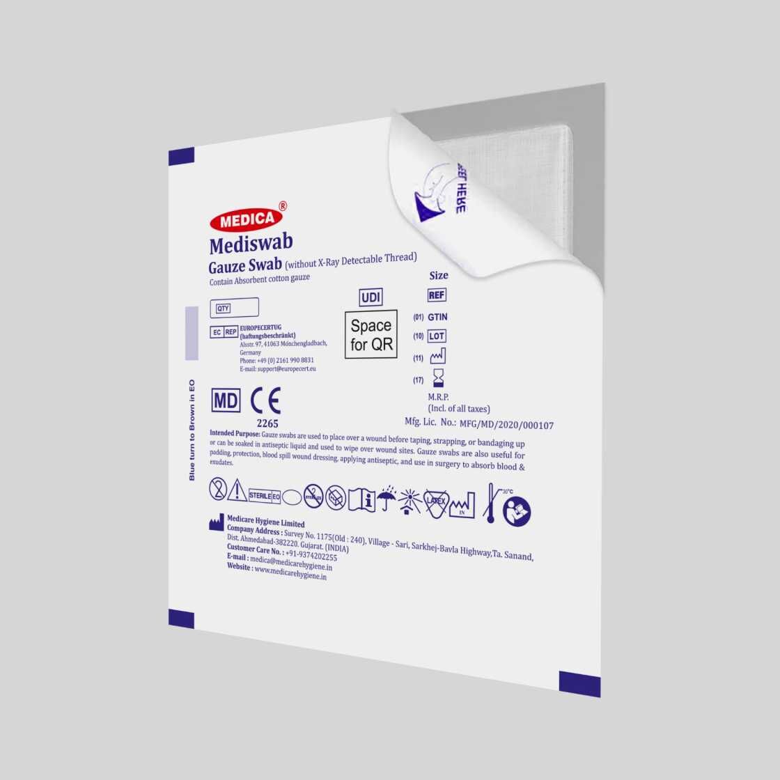 Paris, Wholesale Products, Bulk Sterile Gauze Swab Supplier For Global Distributors &ndash; Medicare Hygiene Limited