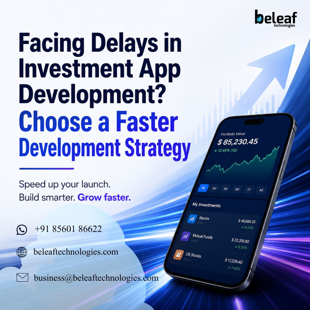 Madurai, Financial, Facing Delays In Investment App Development? Choose A Faster Development Strategy