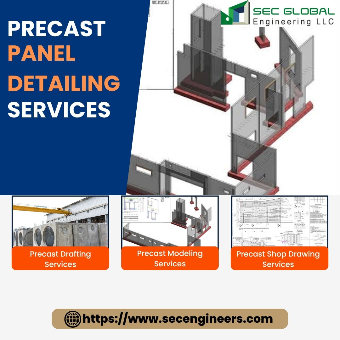 New York, Construction, Expert Precast Panel Detailing Services With Fast Turnaround