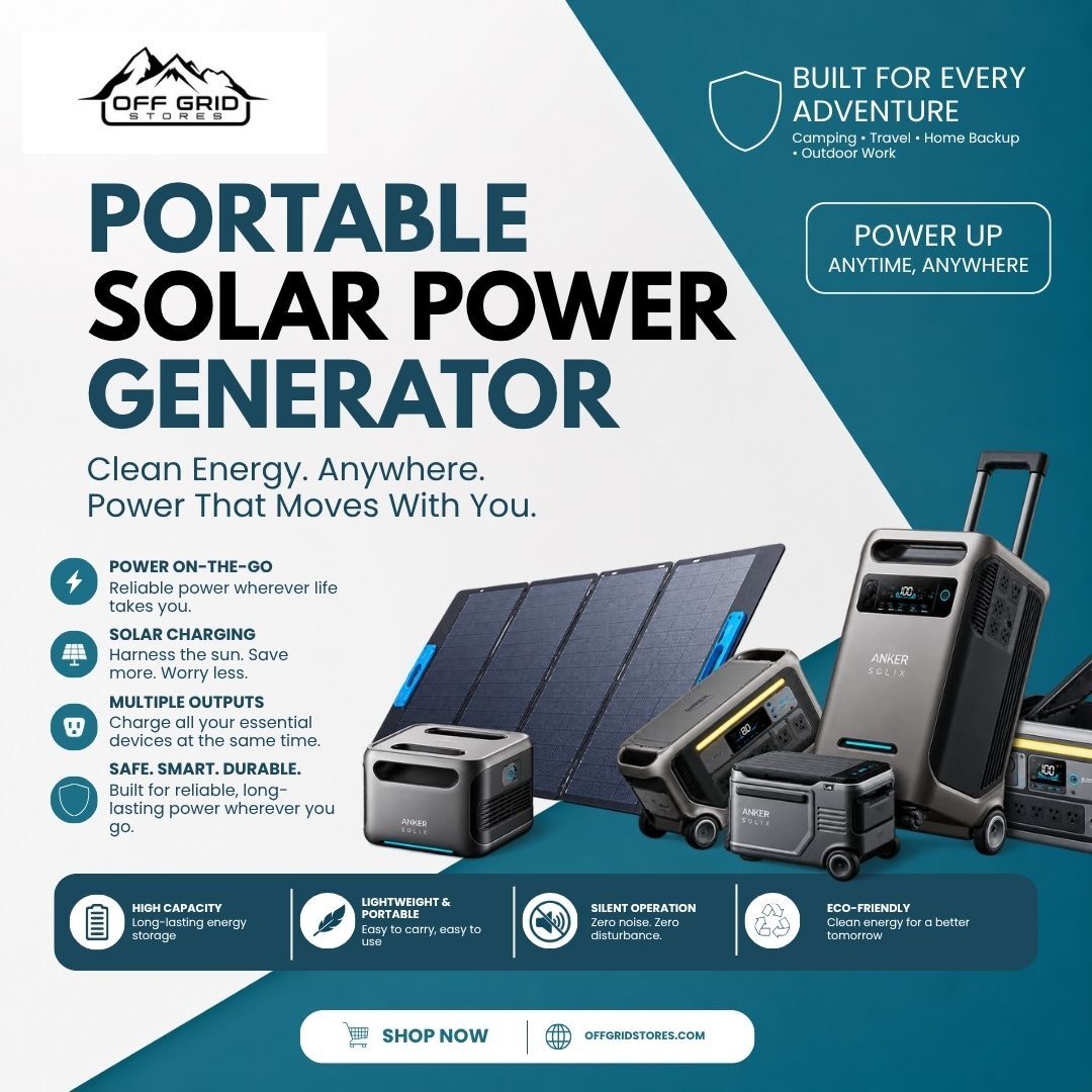 Los Angeles, Electrical & Plumbing, USD 500,  Portable Solar Power Generator For Reliable Power Anywhere You Go