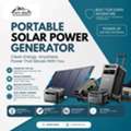 USD 500,  Portable Solar Power Generator For Reliable Power Anywhere You Go